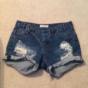 Denim Jean Shorts